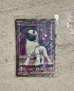 Pokemon TCG Absol EX 214/197 Sv03: Obsidian Flames Holo Ultra Rare - Image 1