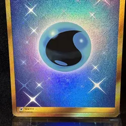 1x Water Energy - 124/111 - Secret Rare Pokemon SM04 - Crimson Invasion - Image 2