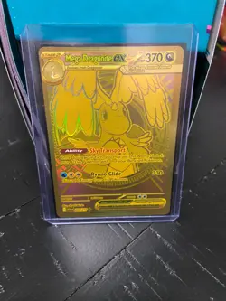 MEGA DRAGONITE EX Gold Hyper Rare 295/217 Pokemon TCG Ascended Heroes - Image 1