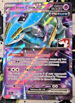Iron Crown Ex 081/162 Pokemon Play! Prize Pack Series 5/6 - Image 1