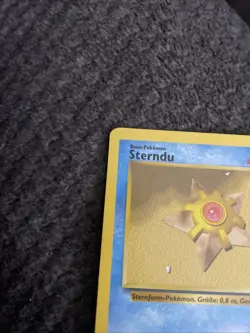 STERNDU (STARYU) - 65/102 - Base Set - VINTAGE German Pokemon - 1999 - WOTC - LP - Image 2