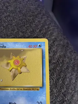 STERNDU (STARYU) - 65/102 - Base Set - VINTAGE German Pokemon - 1999 - WOTC - LP - Image 3