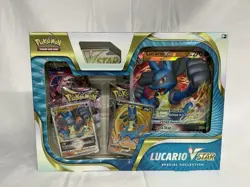 Pokemon TCG Lucario V Star Special Collection Factory Sealed Fusion Lost Origin - Image 1