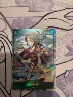 One Piece Tashigi Extra Booster Heroines Rare Holo EB03-018 Alt Art - Image 1