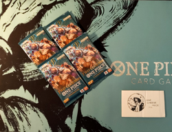 4 x One Piece Card Game Two Legends OP-08 Single Booster Pack (English) - Image 1
