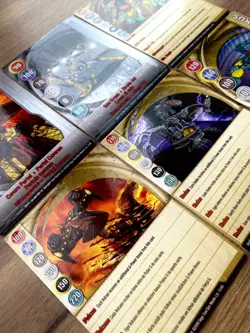 2009 Bakugan Gate Magnetic Metal Card 48i Series Dual Elfin Hades Vulcan Nexus - Image 3