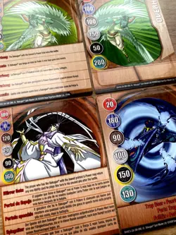 2009 Bakugan Gate Magnetic Metal Card 48i Series Dual Elfin Hades Vulcan Nexus - Image 5