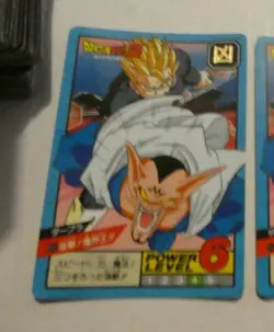 DRAGON BALL Z GT DBZ SUPER BATTLE POWER LEVEL CARDDASS CARD CARTE 611 JAPAN MINT - Image 1