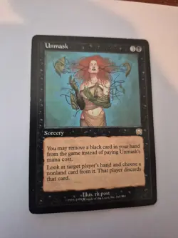 MTG Unmask - Mercadian Masques (MMQ) damaged (water) - Image 1