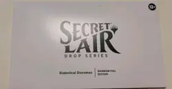 Diabolical Dioramas Rainbow Foil Secret Lair Sealed MtG Magic the Gathering - Image 1