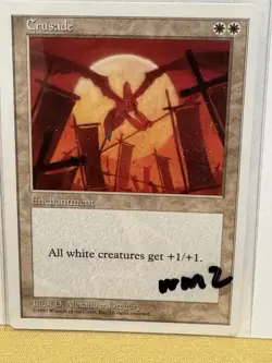 Magic the Gathering Crusades 5th Edition 5ED NM #2/2 - Image 1