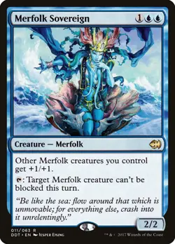 Merfolk Sovereign DDT Mtg Magic English - Image 1