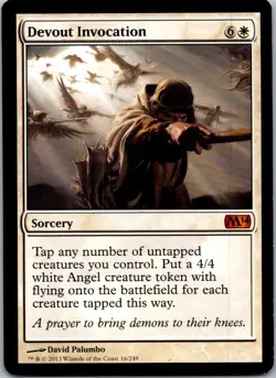 Devout Invocation M Magic 2014 (M14) 16 NM Normal - Image 1