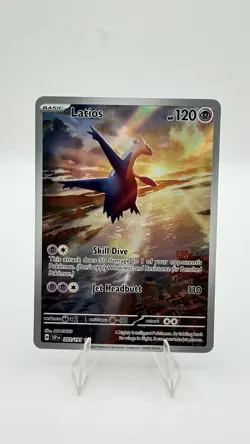 Pokemon TCG Latios 203/191 Illustration Rare Holo Sv08: Surging Sparks 2024 - Image 1