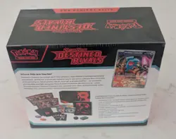Pokemon TCG Destined Rivals ETB Elite Trainer Box With Case - Mint - Image 3