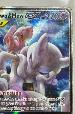 Pokemon Mewtwo & Mew GX Tag Team SM191 Black Star Promo NM Power Partnership Tin - Image 4