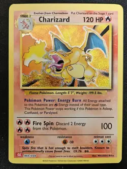 Charizard 003/034 CLC Classic Collection Holo Rare Pokemon Trading CG 2023 NM - Image 1
