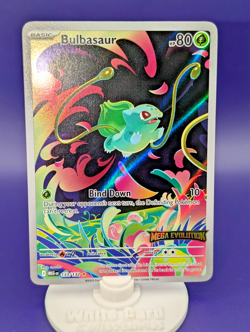 Bulbasaur 133/132 - Stamped Mega Evolutions Promo - Box Topper - Pokemon TCG - Image 2