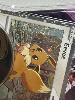 Pokemon Destin Rivals Eevee Blister Pack. Eevee Promo Card With Swirl ! 🌪 new - Image 5