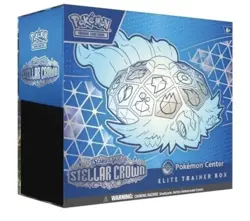 ✅Pokemon TCG Stellar Crown Pokemon Center Exclusive Elite Trainer Box ETB NEW - Image 1