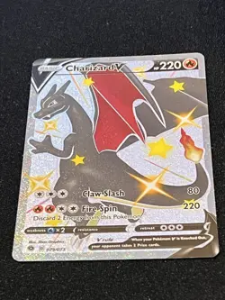 Charizard V 079/073 - Champion's Path Full Art Shiny Ultra Rare Pokemon TCG - NM - Image 1