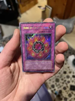 Yu-Gi-Oh! Ring of Destruction RP02-EN066 Secret Rare Retro Pack 2 Holo Trap Card - Image 1
