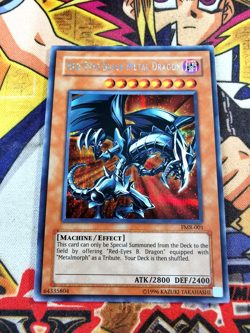 Red Eyes Black Metal Dragon fmr-001 (NM) Secret Rare Yu-Gi-Oh! - Image 1