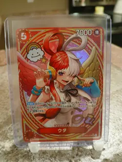 One Piece TCG Uta Alt Art SP Japanese EB03-003 SR Heroines (HAS DAMAGE) - Image 1