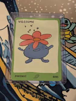 Pokenots 151 Vilefume 0045 Vileplume Dysfunctional Passholders Pokemon Card NM - Image 1