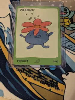 Pokenots 151 Vilefume 0045 Vileplume Dysfunctional Passholders Pokemon Card NM - Image 3