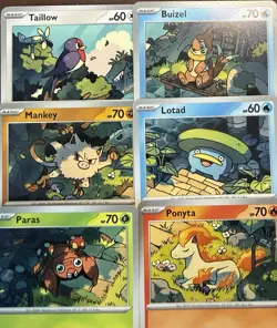Pokemon TCG Ayako Ozaki Connected Art Set Of 6 NM Cards - Image 3