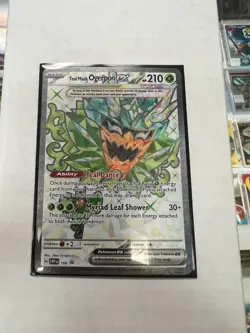 Teal Mask Ogerpon EX 166 Scarlet & Violet Promo Cards Ultra Rare NrMt - Image 1