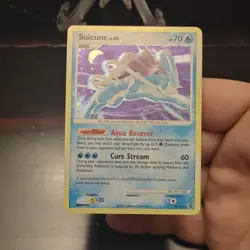 Suicune 19/132 Secret Wonders Holo Rare Pokemon Card 70 HP English - Image 3