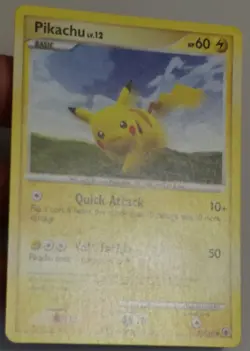 Pikachu 70/100 **NM** Majestic Dawn Diamond and Pearl Pokemon TCG Card 2008 - Image 3