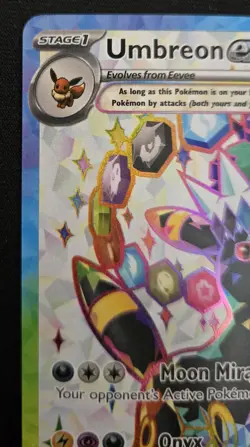 Pokemon TCG Prismatic Evolutions Promo Cards Umbreon EX 176, Espeon EX 175 [d] - Image 3