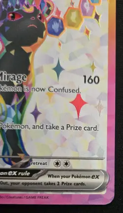 Pokemon TCG Prismatic Evolutions Promo Cards Umbreon EX 176, Espeon EX 175 [d] - Image 5
