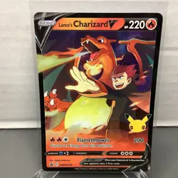 Lance's Charizard V SWSH133 SWSH: Sword & Shield Promo Cards Holo - Image 1