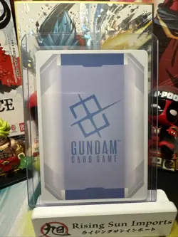The-O GD03-002 LR+ Alt Art Steel Requiem Gundam TCG Card Game CCG English - Image 2