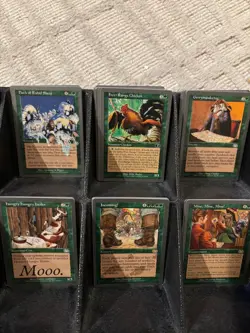 Magic the Gathering- Unglued Lot 600+ Cards - Very Good Condition - Image 1