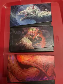 3 MTG Magic EMPTY Bundle Box Lot Dungeons Dragons Innistrad Ixalan Collectors - Image 1