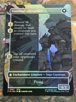 MTG - 1x Crystal Fragments - Borderless Foil / Final Fantasy NM - Image 2