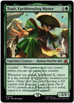 MTG Avatar: The Last Airbender Toph, Earthbending Master (Mythic) - Image 1