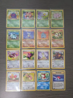 Pokemon TCG Jungle 1st Edition Lot Of 16 Cards Mostly LP-MP See Description - Image 1