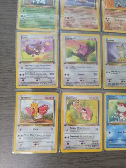 Pokemon TCG Jungle 1st Edition Lot Of 16 Cards Mostly LP-MP See Description - Image 4