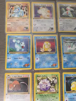 Pokemon TCG Vintage 1st Edition Lot Of 16 Cards Mostly LP-MP See Description - Image 2