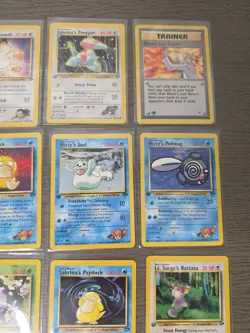 Pokemon TCG Vintage 1st Edition Lot Of 16 Cards Mostly LP-MP See Description - Image 3