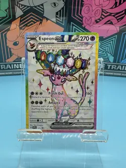 Espeon ex 175 SVP Black Star Promo Prismatic Evolutions Pokemon Card NM - Image 1