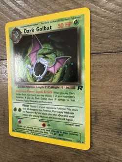 Pokemon Dark Golbat TCG Holo Card 7/82 Excellent Condition - Image 5