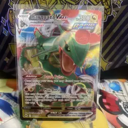 2023 Rayquaza 101/159 Vmax Pokemon Card Crown Zenith Near Mint - Image 1