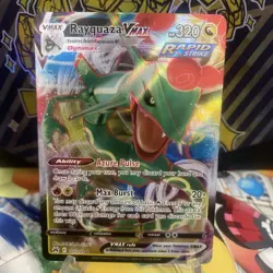 2023 Rayquaza 101/159 Vmax Pokemon Card Crown Zenith Near Mint - Image 2